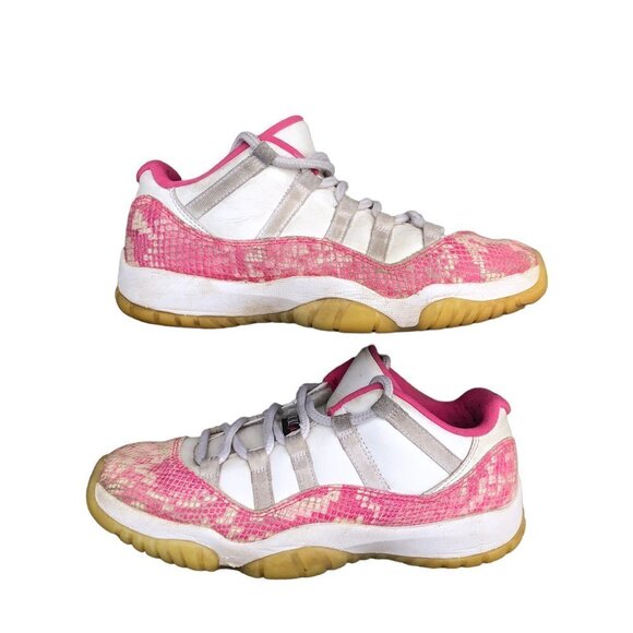Rare 2019 Air Jordan 11 Retro Low Pink Snakeskin Size 8.5 - Picture 5 of 16